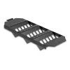 Delock Glasfaser-Montagehalterung für Bodentank 18 Port für SC Simplex / LC Duplex Kupplungen Schwarz (88163)