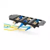 Delock Glasfaser-Montagehalterung für Bodentank 18 Port für SC Simplex / LC Duplex Kupplungen Schwarz (88163)