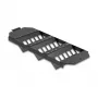 Delock Glasfaser-Montagehalterung für Bodentank 18 Port für SC Simplex / LC Duplex Kupplungen Schwarz (88163)