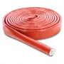 Delock Feuerschutz-Schutzhülle, silikonbeschichtet, 3 m Länge, 10 mm Innendurchmesser, rot