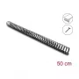 Delock Flexibler Kabelkanal Selbstklebend Schraubbar 34 x 35 mm - Länge 50 cm Schwarz