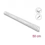 Delock Flexibler Kabelkanal Selbstklebend Schraubbar 34 x 35 mm - Länge 50 cm Grau