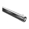 Delock Flexibler Kabelkanal, selbstklebend und schraubbar, 45 x 46 mm, Länge 50 cm, Schwarz