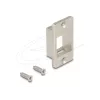 Delock Keystone Halterung für Gehäuse und Panelmontage konisch