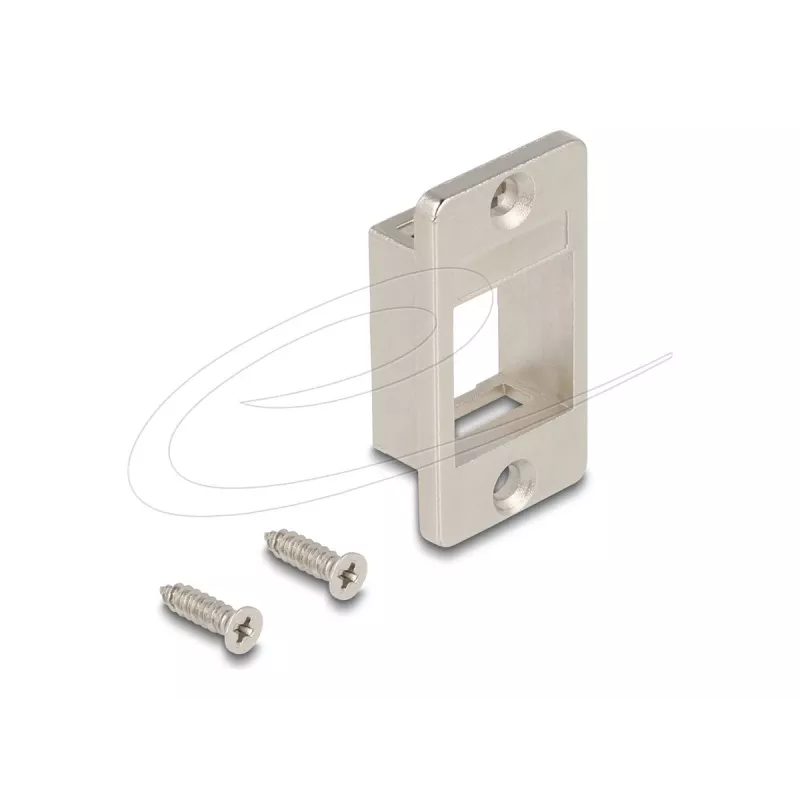 Delock Keystone Halterung für Gehäuse und Panelmontage konisch