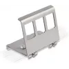 Delock Keystone Metallhalter 3 Port für DIN-Schiene (88139)