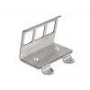 Delock Keystone Metallhalter 3 Port für DIN-Schiene (88139)