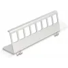 Delock Keystone Metallhalter 8-Port für DIN-Schiene (90657)