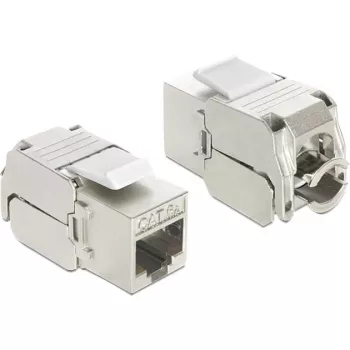 Delock Keystone Modul RJ45 Buchse auf LSA Cat.6A STP