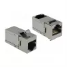 Delock Keystone Modul RJ45 Buchse zu RJ45 Buchse Cat.6 STP 90° 86371