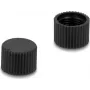 Delock M12 Schraub-Schutzkappe, Kunststoff, IP67 staub- & wasserdicht, Schwarz 60844
