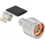 Delock N-Stecker Crimpstecker für LMR-400 mit Schrumpfschlauch 91768