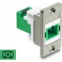 Delock SC Simplex Kupplung für Panelmontage mit Laserschutzklappe 91104