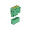 Delock PCB-Anschlussklemmen-Set 4-polig 5,08 mm Rastermaß vertikal (66501)