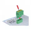 Delock PCB-Anschlussklemmen-Set 4-polig 5,08 mm Rastermaß vertikal (66501)