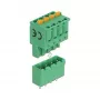 Delock PCB-Anschlussklemmen-Set 4-polig 5,08 mm Rastermaß vertikal (66501)