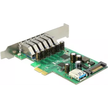Delock PCI Express x1 Karte zu 6 x externen + 1 x internen USB 3.0