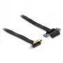 Delock PCI Express x1 Riser-Karte mit 90° gewinkeltem Stecker und 60 cm Kabel