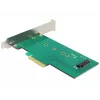 Delock PCI Express x4 Karte zu 1 x internem NVMe M.2 Key M 110 mm - Low Profile Formfaktor