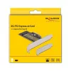 Delock PCI Express x4 Karte zu 1 x internem NVMe M.2 Key M 80 mm - Low Profile Formfaktor 90047