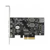 Delock PCI Express x4 Karte zu 4 x USB Type-C + 1 x USB Type-A - SuperSpeed USB 10 Gbps - Low Profile Formfaktor, USB Controller