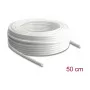 Delock Druckluftschlauch 10 x 6,5 mm PU 50 m Rolle Weiß