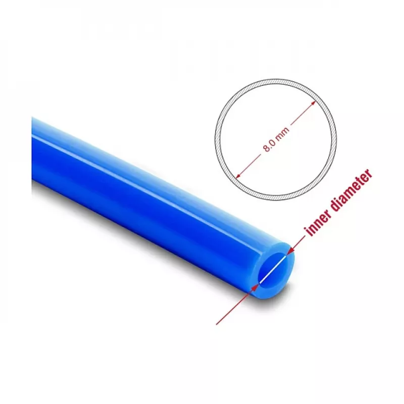 Delock Pneumatikschlauch 12 x 8 mm 50 m Rolle Blau