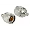 DeLOCK RF Adapter N Plug to SMA Jack 50 Ohm