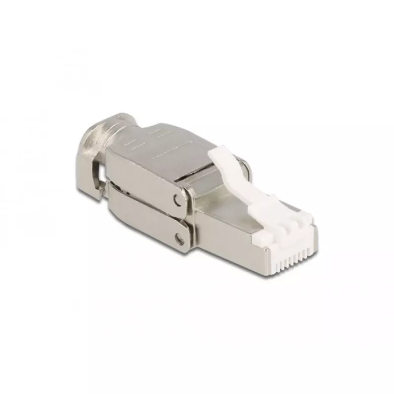 Delock RJ45 Stecker Cat.6A STP werkzeugfreie Feldmontage 86927