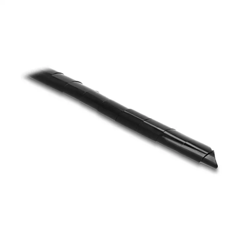 Delock Spiralschlauch 15 mm Durchmesser 10 m Schwarz