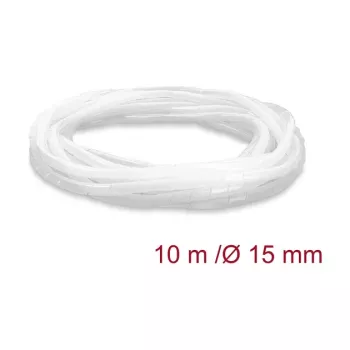 Delock Spiralschlauch 15 mm Durchmesser 10 m Transparent