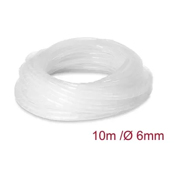 Delock Spiral Kabelband 6 mm Durchmesser 10 m Transparent