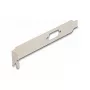 Delock Standard-Slotblende mit D-Sub 9 Öffnung (90110)