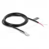 Delock Temperatursensor-Kabel M4 mit 2 offenen Kabelenden, PVC rund, B25/85 3435K, 1 m