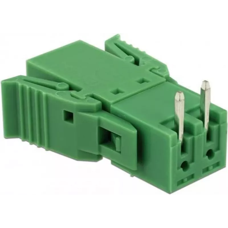 Delock Klemmenblock-Set für Leiterplatte 2-polig 3,81 mm Rastermaß horizontal 65952