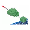 Delock Klemmenblock-Set für Leiterplatte 2-polig 3,81 mm Rastermaß horizontal 65952