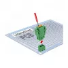 Delock Klemmenblock-Set für Leiterplatte 2-polig 3,81 mm Rastermaß vertikal (65968)
