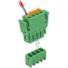 Delock Klemmenblock-Set für Platine 4-polig 3,81 mm Rastermaß vertikal (65970)