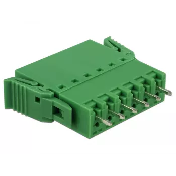 Delock Klemmenblock-Set für Platine 6-polig 3,81 mm Rastermaß vertikal (65972)