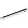 DELTA ATLO-KPS-21X262/SHEEL-S Einbau-Kabeldurchführung mit Bürstendichtung, eloxiertes Silber, 262 mm
