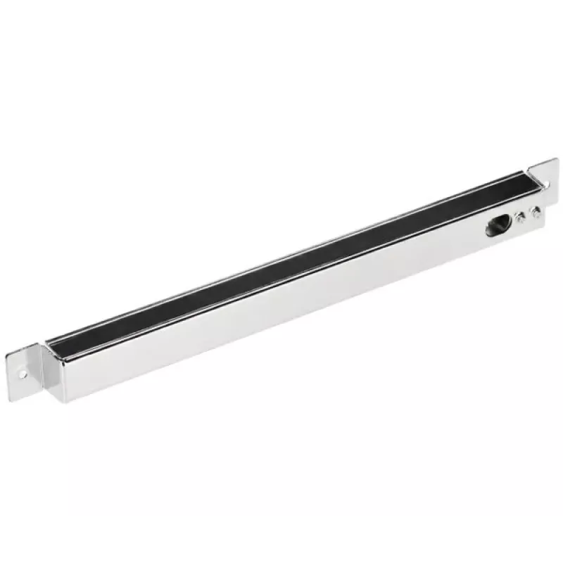 DELTA ATLO-KPS-21X262/SHEEL-S Einbau-Kabeldurchführung mit Bürstendichtung, eloxiertes Silber, 262 mm