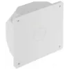 DELTA BD-B116 Universelle Wandhalterung für Dome- und Bullet-Überwachungskameras, Aluminiumlegierung, Weiß, 2 kg Tragkraft, Innen-/Außenbereich