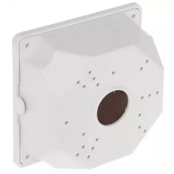DELTA BD-B116 Universelle Wandhalterung für Dome- und Bullet-Überwachungskameras, Aluminiumlegierung, Weiß, 2 kg Tragkraft, Innen-/Außenbereich