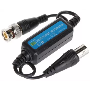 DELTA D-SEP/HD Video Ground Loop Isolator für AHD/HD-CVI/HD-TVI/CVBS, BNC, 75 Ohm, 4K