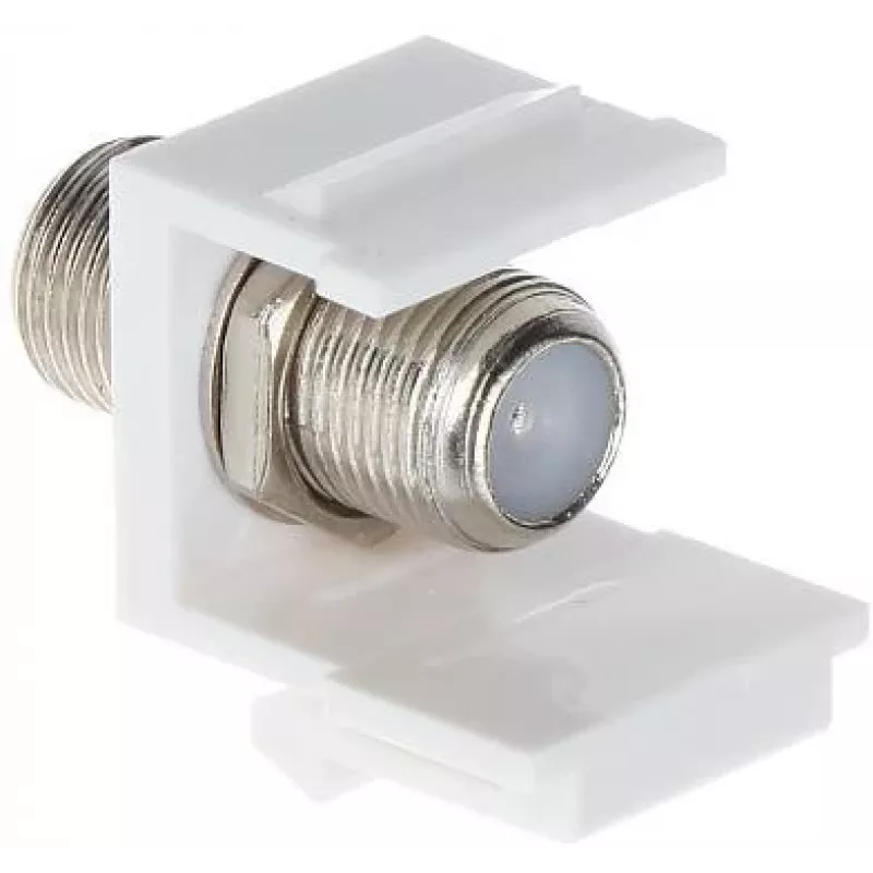 DELTA FX-F1 Glasfaser-Keystone-Modul, SC Simplex/LC Duplex Adapter, Weiß