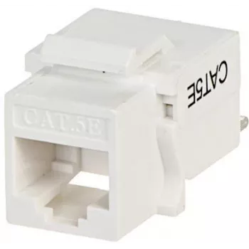 DELTA FX-RJ45-52 Cat.5e UTP Keystone Jack RJ45 Female 8P8C T568A/B Schwarz