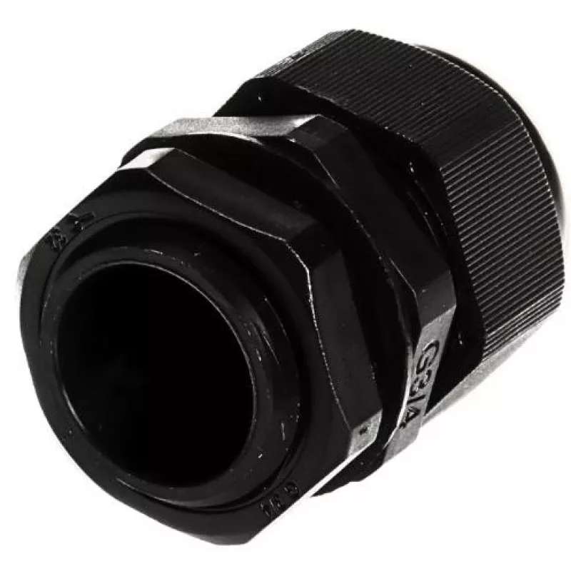 DELTA Isolierte Kabelverschraubung G3/4-SCHWARZ IP68 3/4