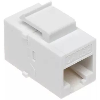 DELTA Keystone-Modul FX-RJ45-G/RJ45-G Cat.6 UTP RJ45 Buchse zu RJ45 Buchse Kupplung, Grau