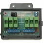 DELTA LZ-6 Koaxial-Strominjektor-Klemmenblock für RG-6-Kabel, F-Buchse, 12V DC, Schwarz