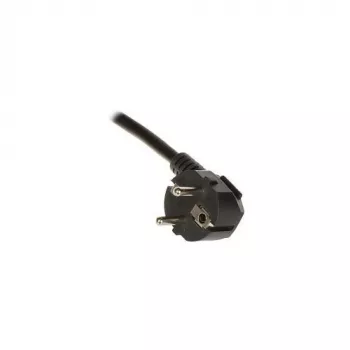 DELTA PD-6/R-SPD-1L Steckdosenleiste mit Überspannungsschutz, 6 Steckdosen Typ E, 230V/10A, 1,5m Kabel, Schwarz